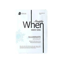 Simply When Snow Song maska rozjaśniająca