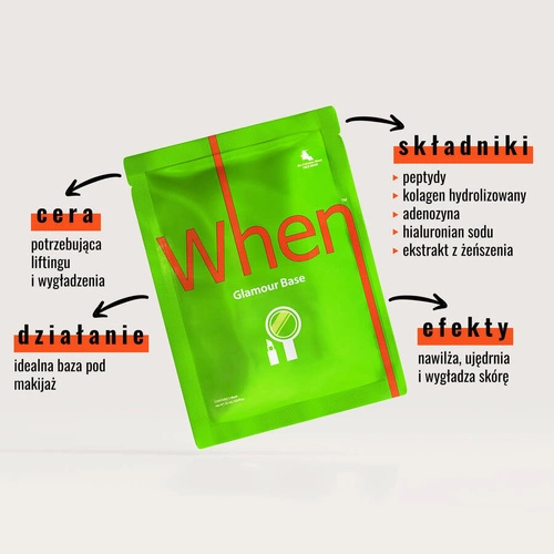 When Glamour Base maska ujędrniająca