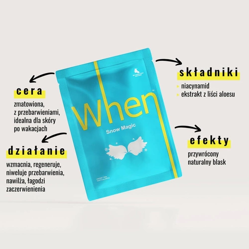 When Snow Magic maska rozjaśniająca