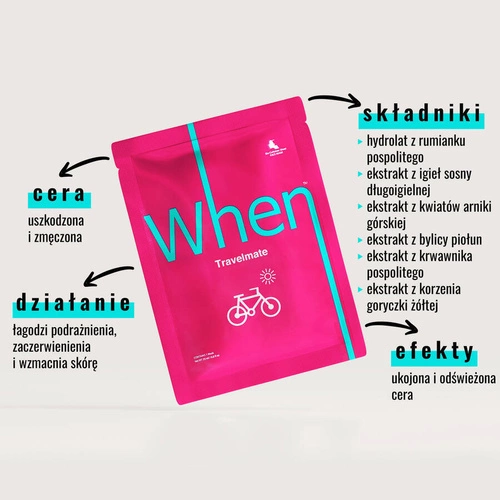 When Travelmate maska regenerująca