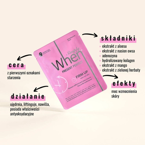 Simply When Present Perfect maska ujędrniająca