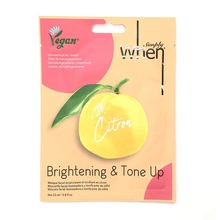 Vegan Simply When Citron maska rozjaśniająca
